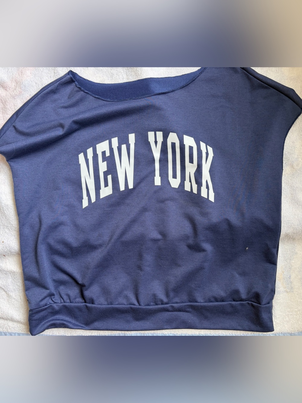 Navy 'New York' Graphic Tee